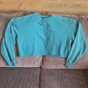 Wild Fable Teal Crop Top